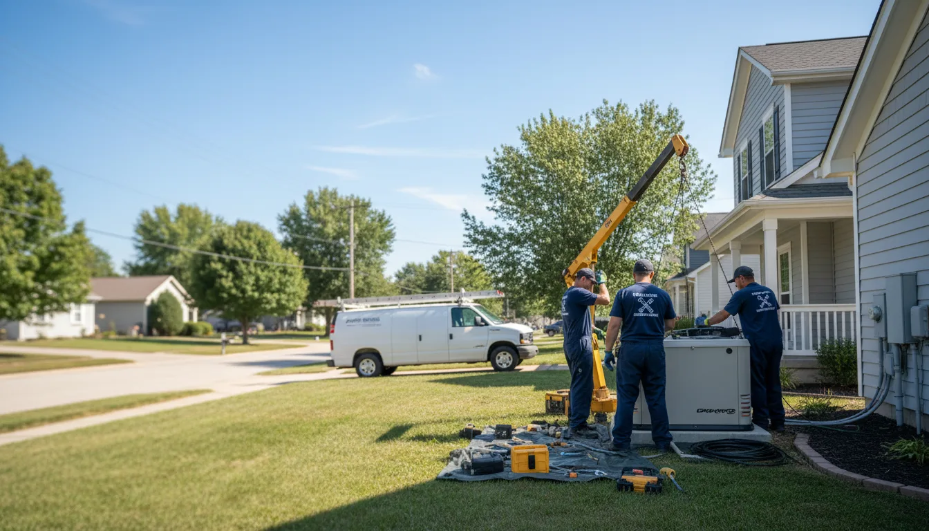 Generator Installation in Americus, KS near me